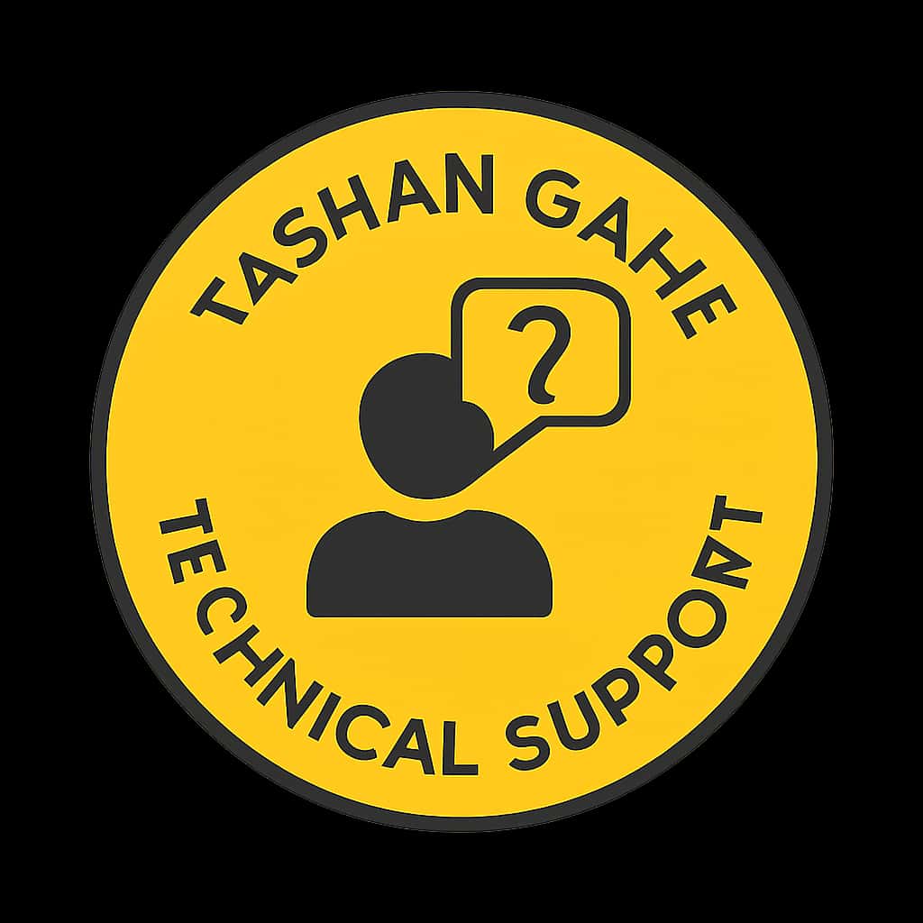 Icon badge representing Tashan Game Technical Support.