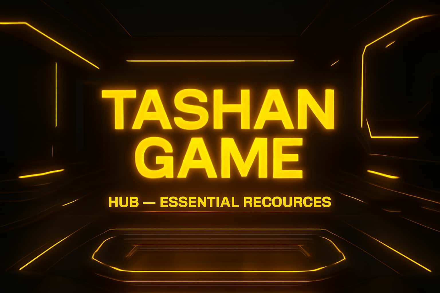 Futuristic gaming platform background